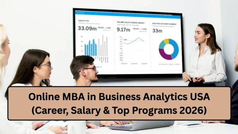 Online MBA in Business Analytics USA (Career, Salary & Top Programs 2026)